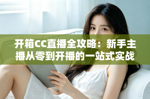 开箱CC直播全攻略：新手主播从零到开播的一站式实战指南
