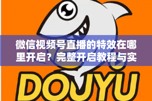微信视频号直播的特效在哪里开启?完整开启教程与实用技巧一文读懂 微信视频号直播的特效在哪里开启?完整开启教程与实用技巧一文读懂