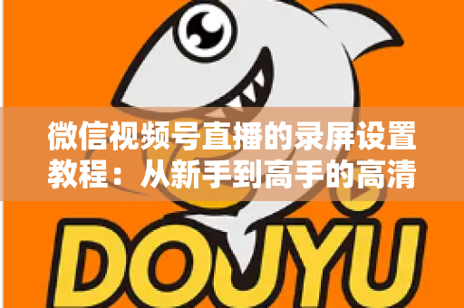 微信视频号直播的录屏设置教程:从新手到高手的高清录制全攻略,一键保存精彩直播不留遗憾 微信视频号直播的录屏设置教程:从新手到高手的高清录制全攻略,一键保存精彩直播不留遗憾