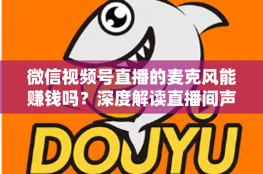 微信视频号直播的麦克风能赚钱吗？深度解读直播间声音背后的变现机会与实操指南