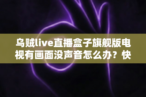 乌贼live直播盒子旗舰版电视有画面没声音怎么办？快速排查与修复全攻略
