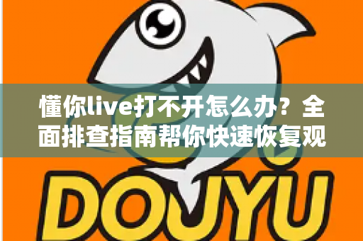 懂你live打不开怎么办？全面排查指南帮你快速恢复观看体验
